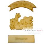 Cartel colgante animales