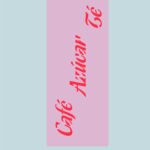 Stencil palabras té café azúcar chico 1