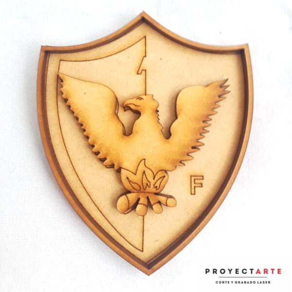 Escudo Fenix 3D