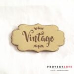 Sello inverso Vintage Modelo 2