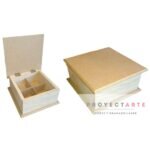 Caja de te x4 madedra