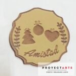 Sello inverso Navideño Amistad