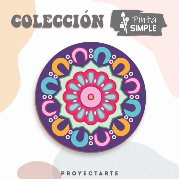 Mandala redondo 30cm