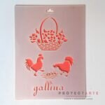 Stencil gallina