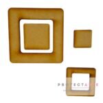 Juego de cuadrados decorativos