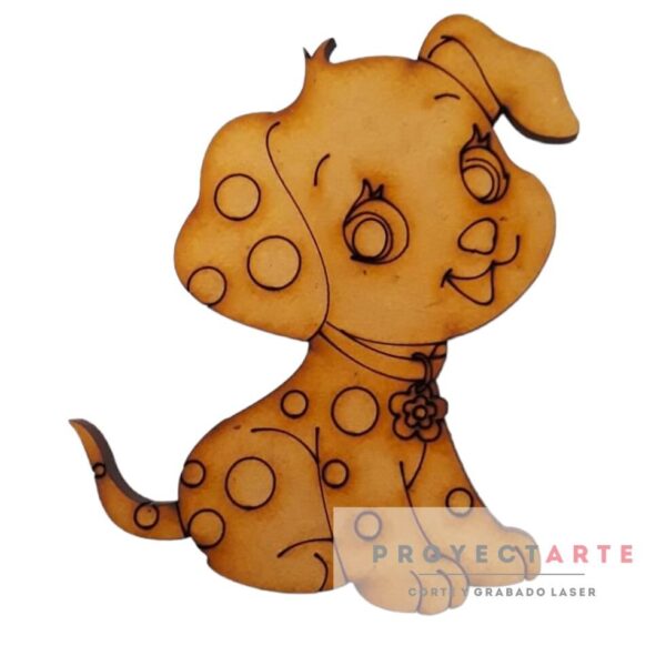 Perrito con manchas