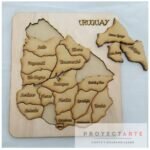 Puzle mapa de Uruguay