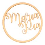 Aro con nombre María Pía