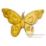 mariposa con corazones