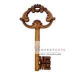 Llave antigua de cofre