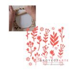 Texturizador ramitas con flores