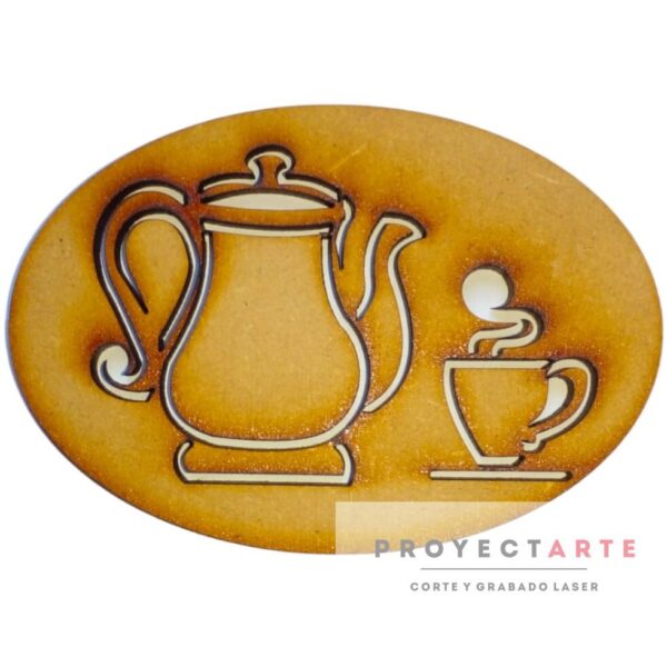 tetera y taza de té