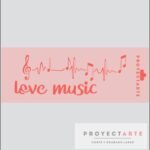 Stencil love music chico