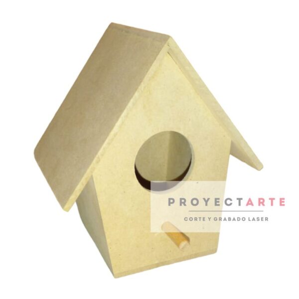 Casita de pajaros 7x7x13h