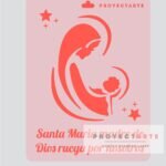 Stencil Virgen