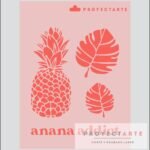 Stencil anana addict