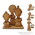 Trío de niños cantores