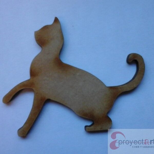 silueta gatito