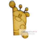 cara jirafa para cuadro