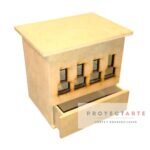 Porta esmaltes con cajón