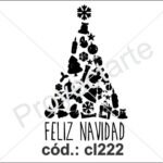 Sello Feliz navidad