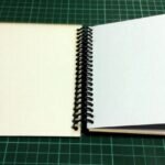 Tapas de álbum chico con hojas