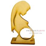 Silueta de embarazada