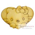 kitty en corazon