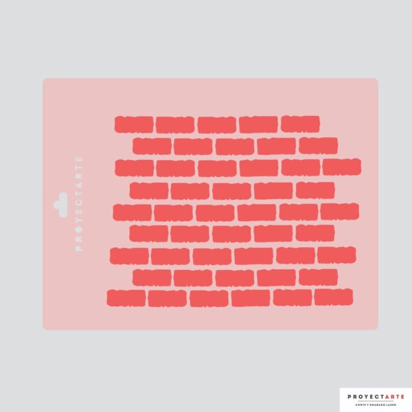Stencil Ladrillos