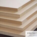 Placa de mdf de 130x90cm en mdf de 9mm