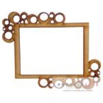 Marco de círculos fusionados doble