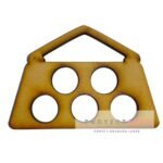 Cuelga pañuelos cartera recta