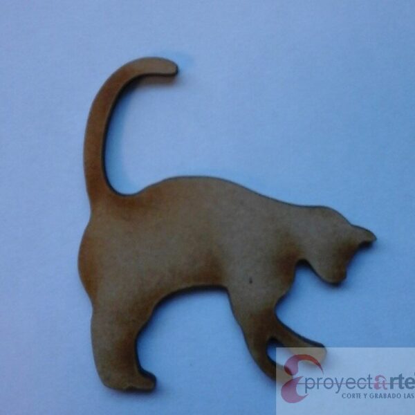 silueta gatito