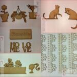 Apliques decoracion Casita Amiga Plantas Barbie