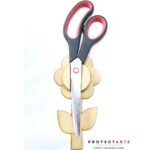 soporte para tijeras flor