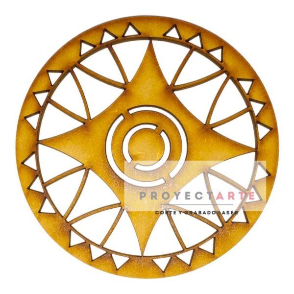 Mandala triangular