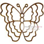 Mariposa finita calada