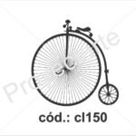 Sello Bicicleta antigua