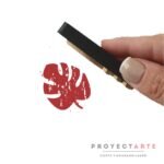 Sello Textil Hojas H