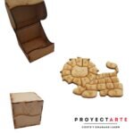 Colección cajitas enojadas -puzle león