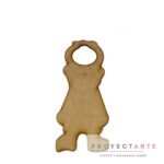 Cartel para puerta Papá Noel