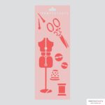 Stencil Costura chico