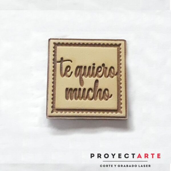 Sello Inverso Te quiero mucho
