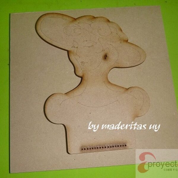 busto para colgantes