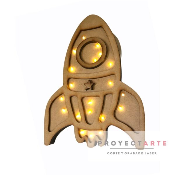 Cohete LED
