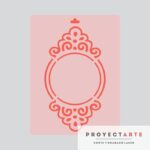 Stencil Marco redondo