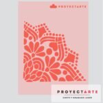 Stencil Cuarto mandala 30cm