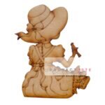 sarah key sentada de espalda