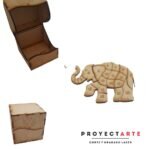 Colección cajitas enojadas -puzle elefante