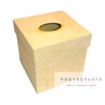 Pañuelera 15x15x15cm en mdf 5,5mm